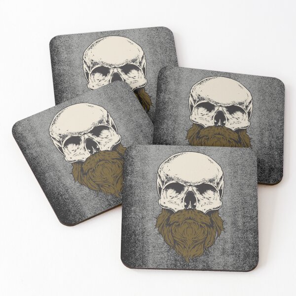 Item preview, Bearded Skull designed and sold by MizMartini.