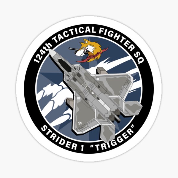 Ace Combat Strider 1 Trigger Sticker
