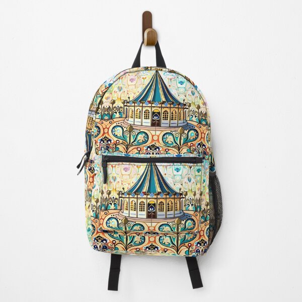Item preview, Grand Fair Carousel Whimsical Circus Tent Magical Carnival  designed and sold by Zeporas Castle.