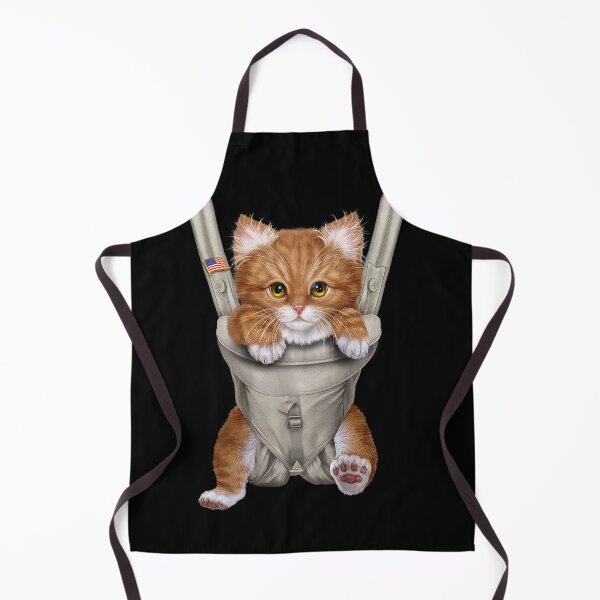 Item preview, kitten in Baby Carrier designed and sold by shirtwavestore.