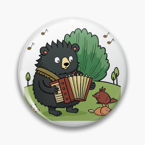 Item preview, Fluffy Little Mole Playing a Tiny Accordion designed and sold by omerfdln34.