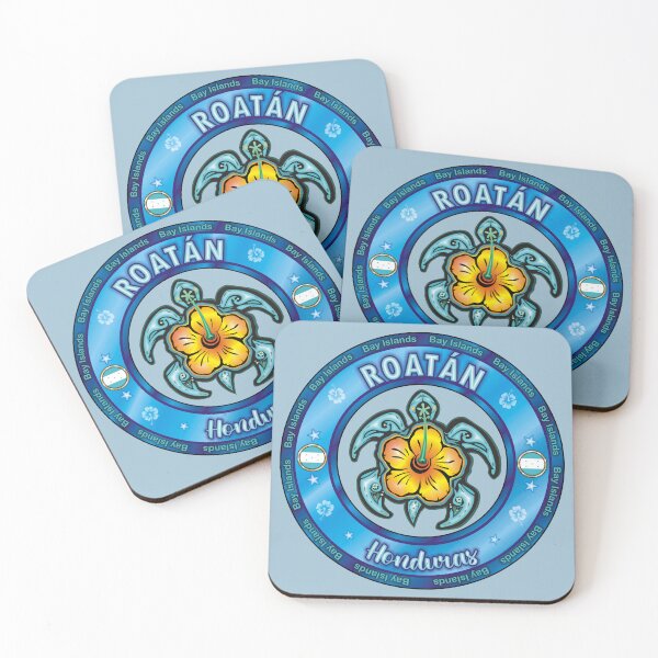 Item preview, Roatán Island sea turtle hibiscus designed and sold by studioss76.