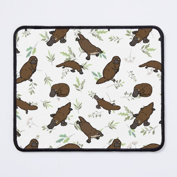 Item preview, Peaceful Platypus with Plants Pattern designed and sold by EdmondsLove.