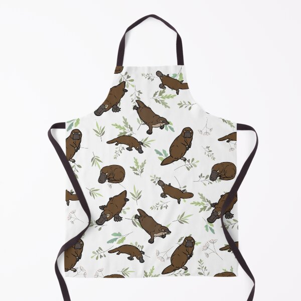 Item preview, Peaceful Platypus with Plants Pattern designed and sold by EdmondsLove.