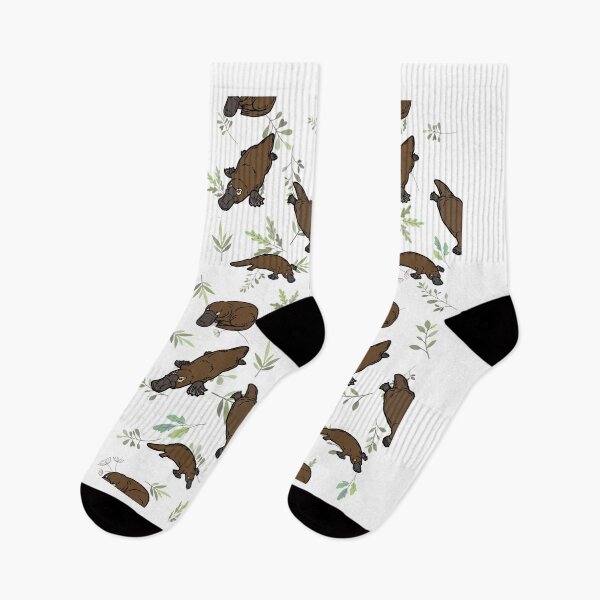 Item preview, Peaceful Platypus with Plants Pattern designed and sold by EdmondsLove.
