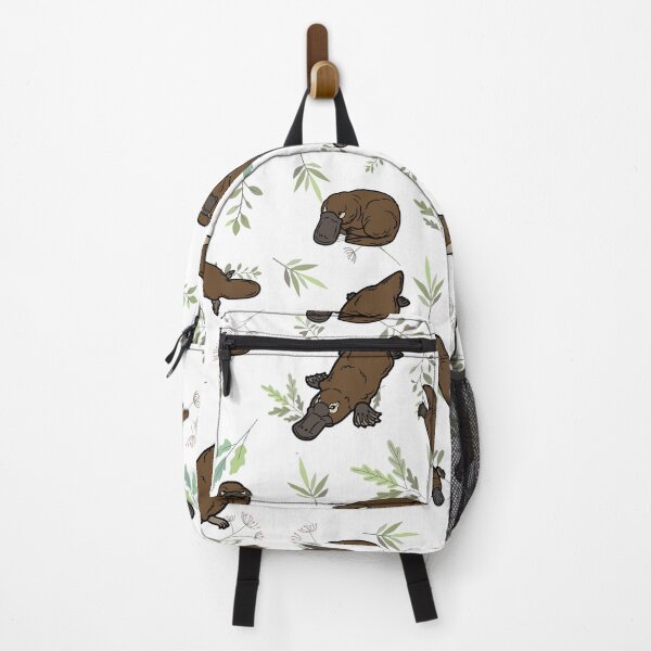 Item preview, Peaceful Platypus with Plants Pattern designed and sold by EdmondsLove.