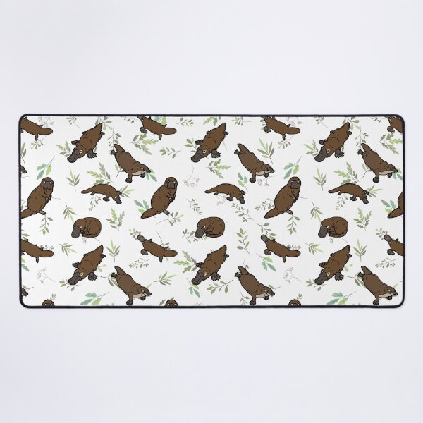 Item preview, Peaceful Platypus with Plants Pattern designed and sold by EdmondsLove.
