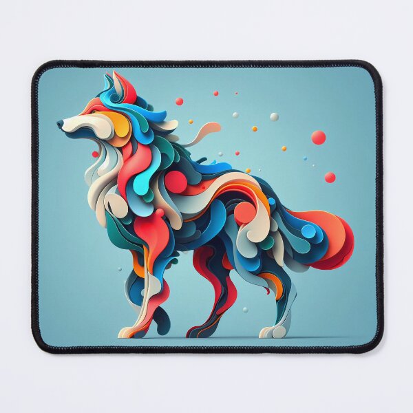 Item preview, A surreal multicolored dog designed and sold by WalterGomes.