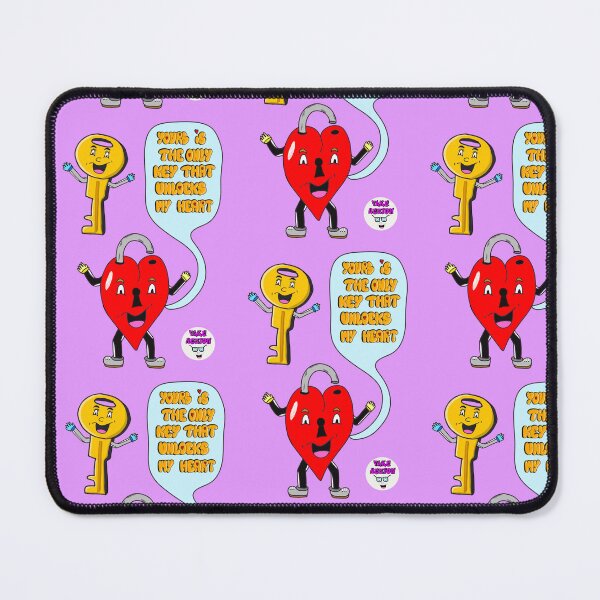 Item preview, Key to my heart designed and sold by Fake Heston’s Scribble Emporium.