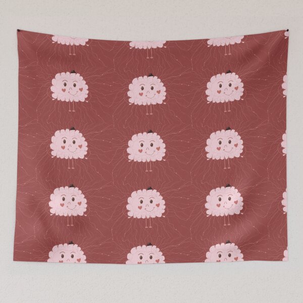 Item preview, Cute and quirky brain illustration  designed and sold by AnnaMarcelle.