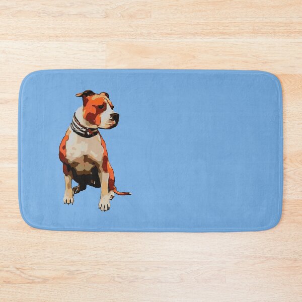 Item preview, American Staffordshire Terrier - Stylish Cartoon Dog Art Print designed and sold by Chimera-AST.