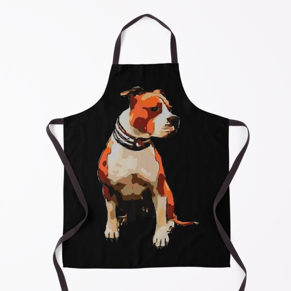 Item preview, American Staffordshire Terrier - Stylish Cartoon Dog Art Print designed and sold by Chimera-AST.