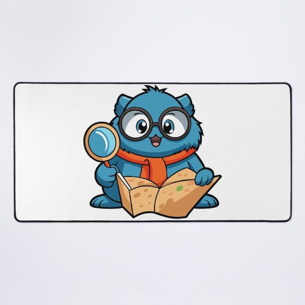 Item preview, Fluffy Little Mole Wearing Glasses designed and sold by omerfdln34.