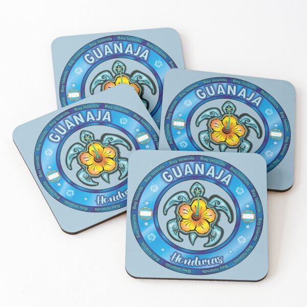 Item preview, Guanaja Island sea turtle hibiscus designed and sold by studioss76.
