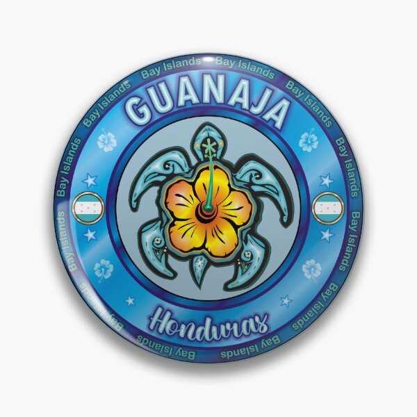 Item preview, Guanaja Island sea turtle hibiscus designed and sold by studioss76.