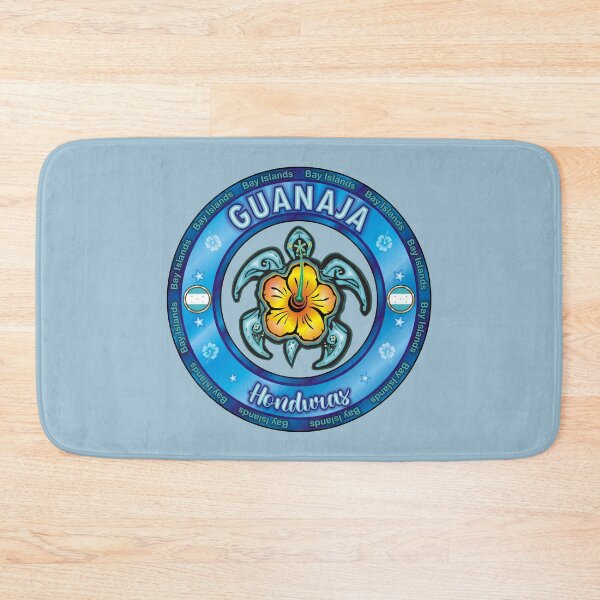Item preview, Guanaja Island sea turtle hibiscus designed and sold by studioss76.