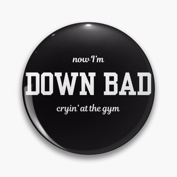 Item preview, Down Bad Cryin' at the Gym designed and sold by ninjageese.