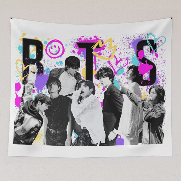 Item preview, BTS Graffiti designed and sold by BTSFanmerch.
