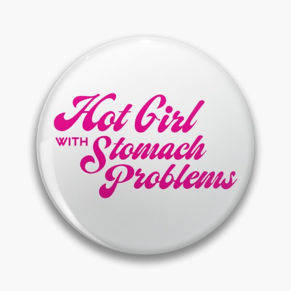 Item preview, Hot Girl with Stomach Problems designed and sold by jellystudioco.