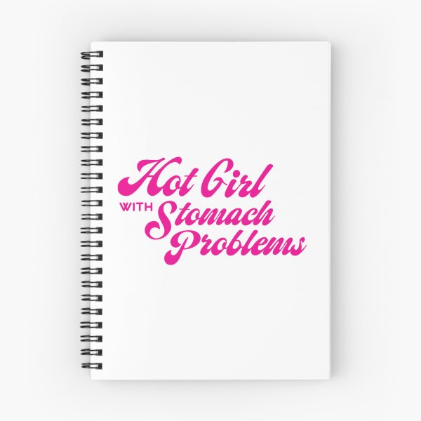 Item preview, Hot Girl with Stomach Problems designed and sold by jellystudioco.