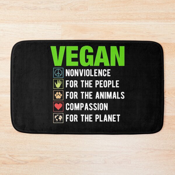 Item preview, Vegan for Nonviolence, People, Animals, Compassion, and the Planet designed and sold by Lukasz Sadowski.