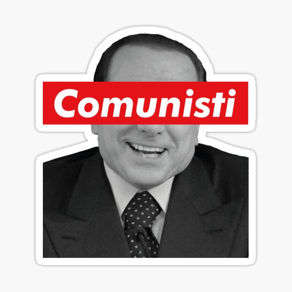 600px x 600px - Berlusconi Stickers for Sale | Redbubble