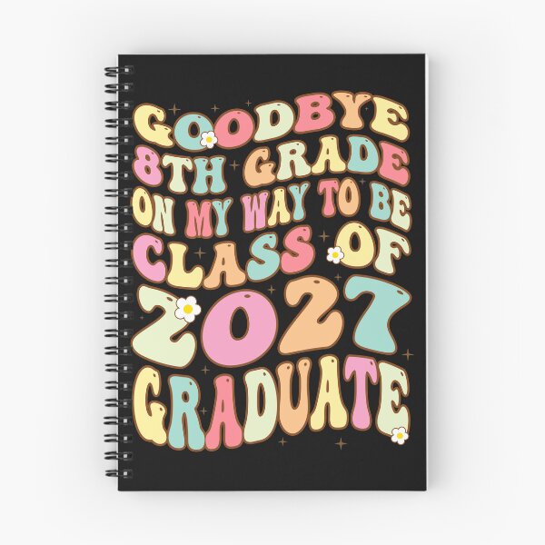 Item preview, Goodbye 8th Grade On My Way To Be Class Of 2027 Graduate designed and sold by ImagineInk.