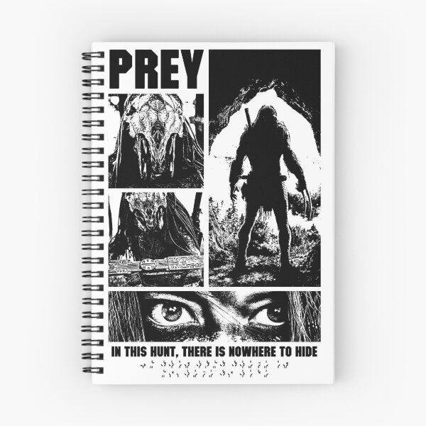 Item preview, Predator: Prey, hunter, film, white version designed and sold by EspiralArt.