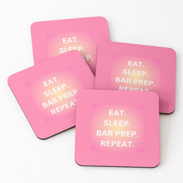 Item preview, Eat sleep bar prep repeat law school lawyer graduation gift study designed and sold by ValerieJonneArt.