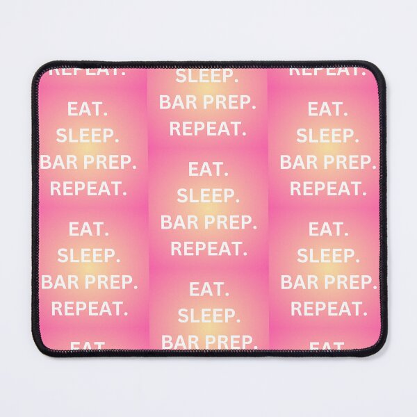Item preview, Eat sleep bar prep repeat law school lawyer graduation gift study designed and sold by ValerieJonneArt.