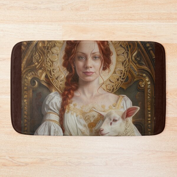 Item preview, St. Agnes (Self-Portrait Version) designed and sold by Shannon Hilson.