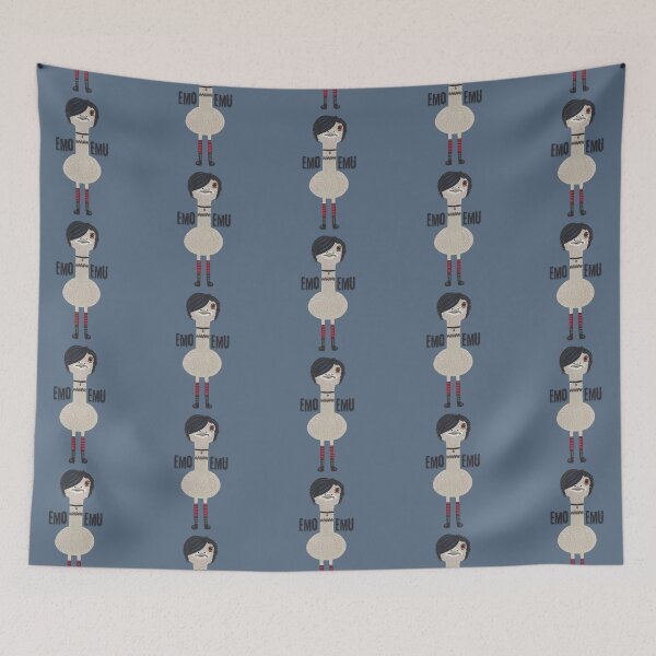 Item preview, Emo Emu designed and sold by NashTheArtist.