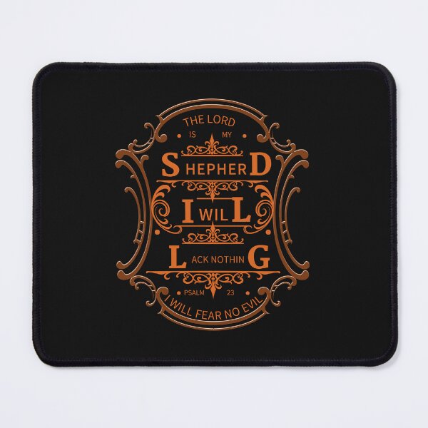 Item preview, The Lord is my shepherd i will lack nothing, i will fear no evil. designed and sold by Virtuousvogue.