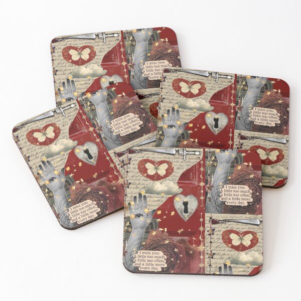 Item preview, Collage love missing you power designed and sold by Edgot Emily Dimov-Gottshall.
