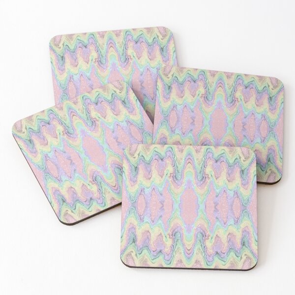 Item preview, "Waves Of Love" 2 | Digital Flow Painting Design designed and sold by LiseHoltArt.