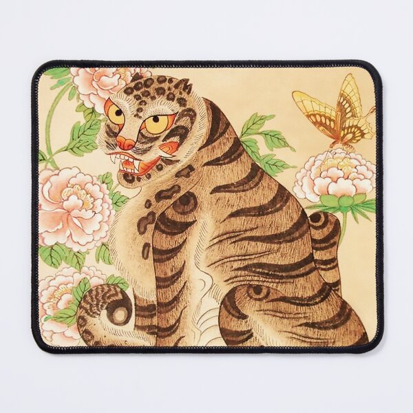 Item preview, Korean Striped Tiger Vintage Minhwa designed and sold by PatricianneK.