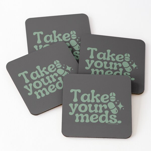Item preview, Take your meds., v15b, green | @lilsboobthangs designed and sold by lilsboobthangs.