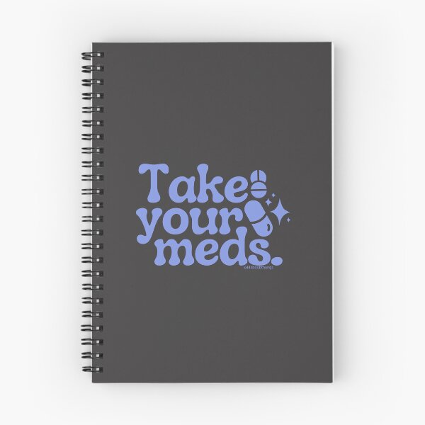 Item preview, Take your meds., v14b, blue/purple | @lilsboobthangs designed and sold by lilsboobthangs.