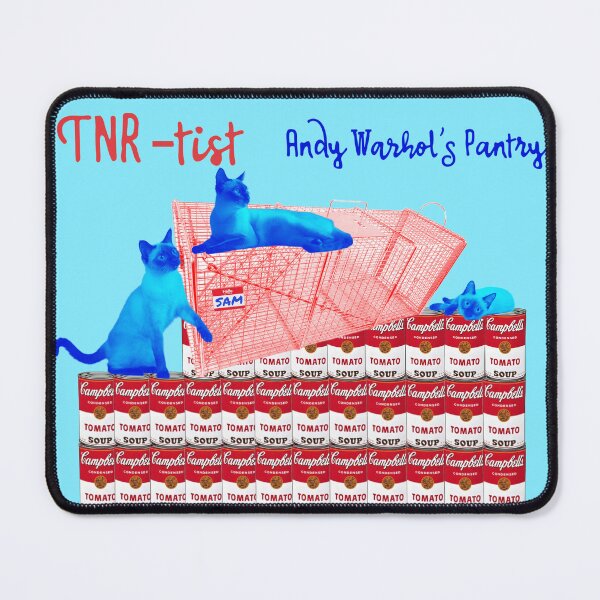 Item preview, Andy Warhol TNR (Trap, Neuter, Return) Feral Cats designed and sold by 1Felinophile.