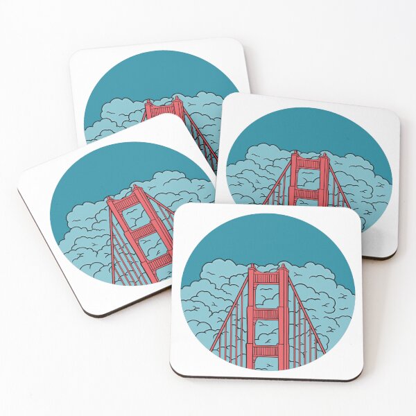 Item preview, Golden Gate Bridge  designed and sold by jellystudioco.