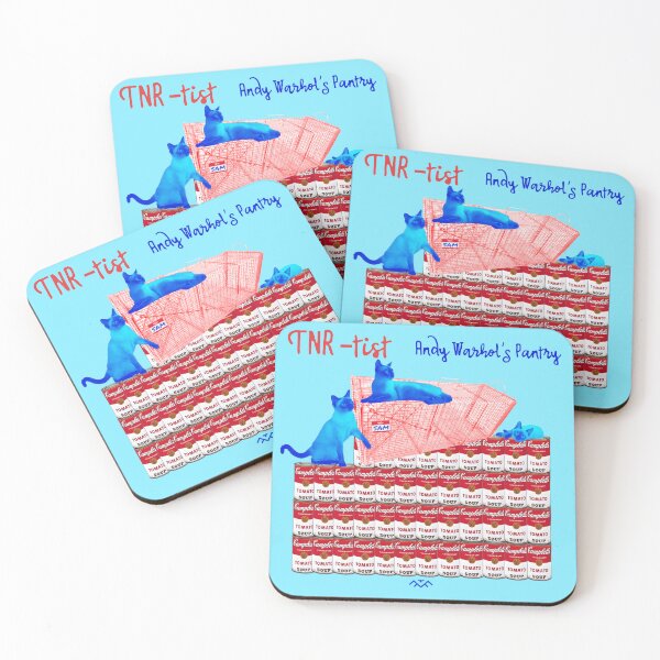 Item preview, Andy Warhol TNR (Trap, Neuter, Return) Feral Cats designed and sold by 1Felinophile.