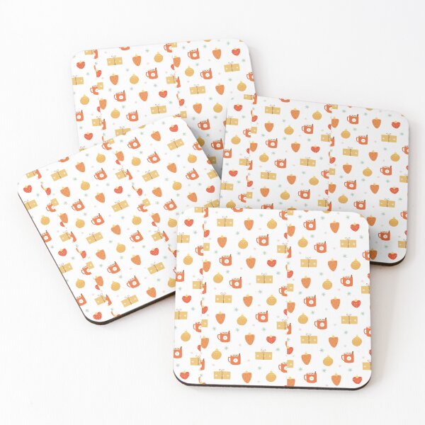 Item preview, Cozy Winter Treats: Cocoa and Toys Seamless Pattern designed and sold by hjian8219.