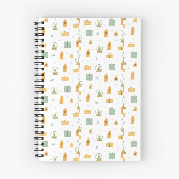 Item preview, Snowy Village: Seamless Winter Pattern" designed and sold by hjian8219.
