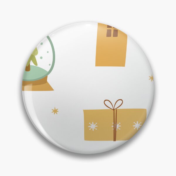 Item preview, Snowy Village: Seamless Winter Pattern" designed and sold by hjian8219.