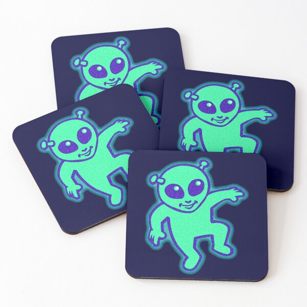 Item preview, Yoosh! the Alien - in the dark designed and sold by BrownWoodRobot.