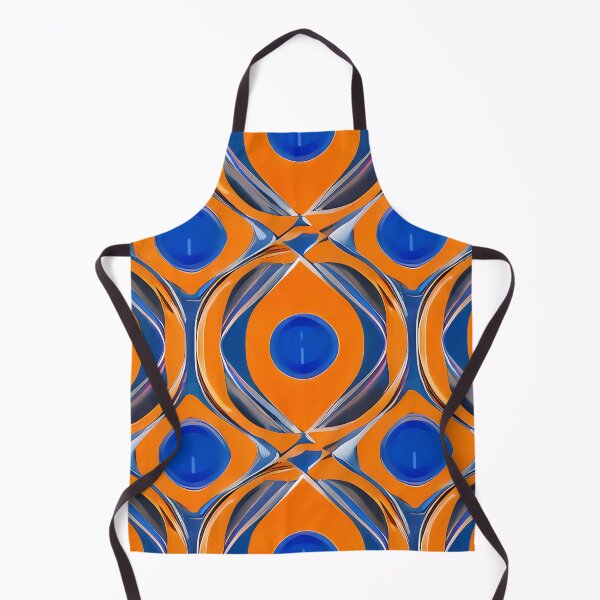 Item preview, Hippie Pattern in Orange and Blue designed and sold by LKozerski.