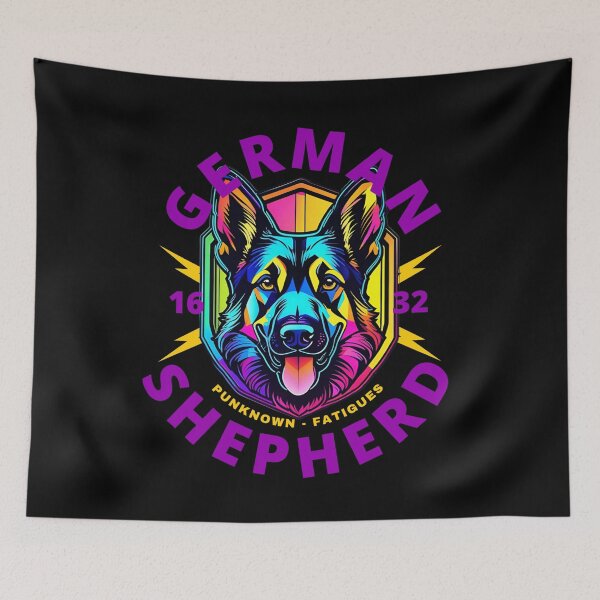 Item preview, Bright German Shepherd Logo designed and sold by pUNKnown.