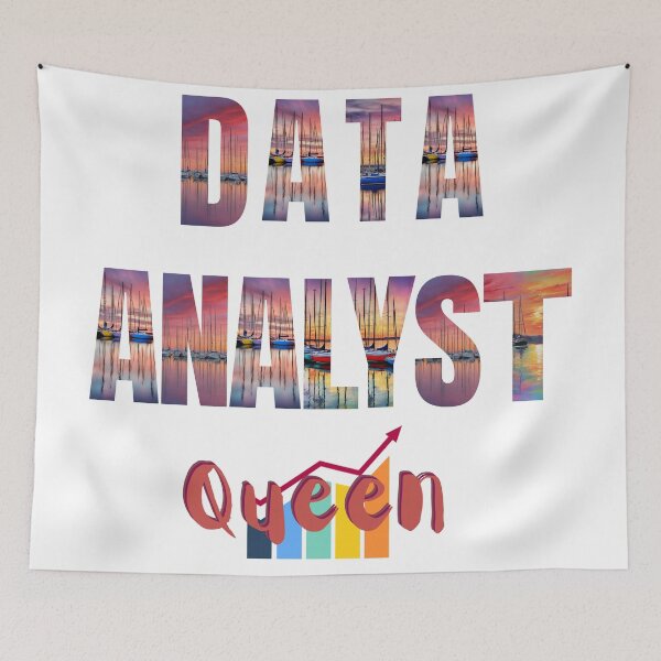 Item preview, Copy of  Data Analyst Queen designed and sold by Modern-Tropical.