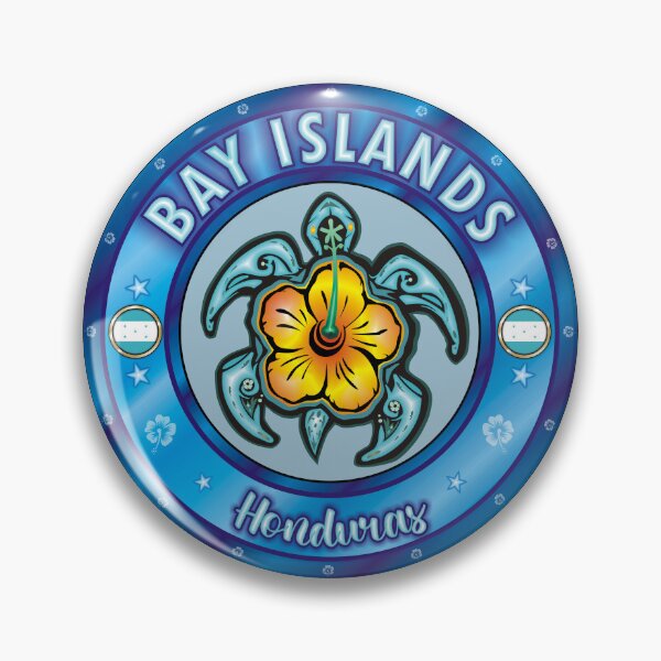 Item preview, Bay Islands Honduras sea turtle hibiscus designed and sold by studioss76.