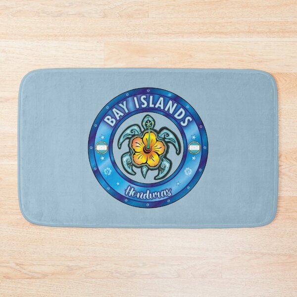 Item preview, Bay Islands Honduras sea turtle hibiscus designed and sold by studioss76.